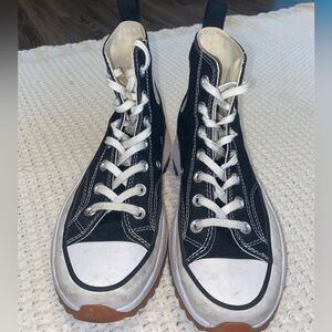 Platform high-top converse
